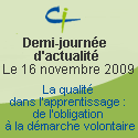 La qualité dans l’apprentissage : de l’obligation à la démarche volontaire